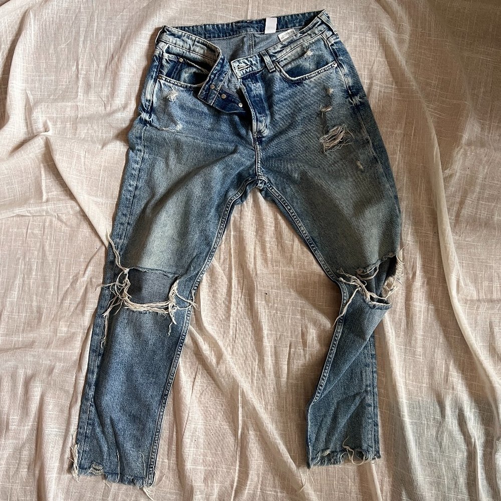 H&M Distressed denim